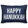 Clearance Kirklands Home Happy Hanukkah Lumbar Pillow