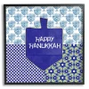 Hot Kirklands Home Happy Hanukkah Patterned Wall Plaque
