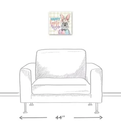 Best Kirklands Home Happy Hippity Hop Canvas Art Print Multi