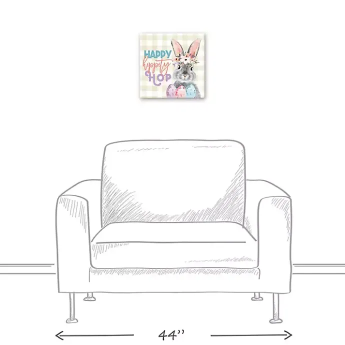 Best Kirklands Home Happy Hippity Hop Canvas Art Print Multi