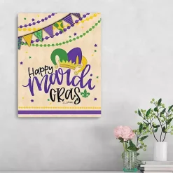 Online Kirklands Home Happy Mardi Gras Canvas Art Print