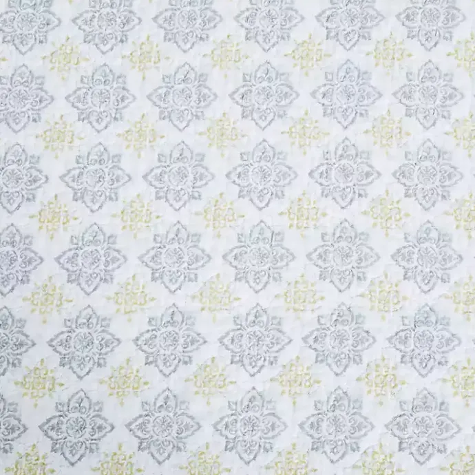 Best Kirklands Home Harlen Mosaic 3-pc. Full/Queen Quilt Set Blue