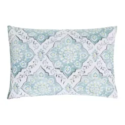 Outlet Kirklands Home Harlen Mosaic 3-pc. King Quilt Set Blue