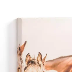 Best Kirklands Home Hartville Horses Canvas Art Print