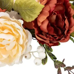 Sale Kirklands Home Harvest Floral Half Wreath