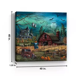 Online Kirklands Home Haunted Farm Canvas Art Print, 40x40