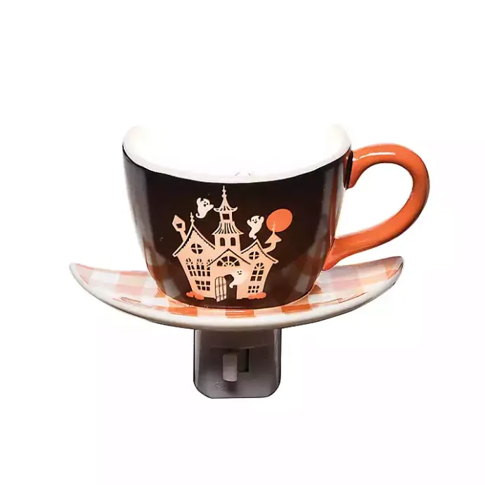 Best Kirklands Home Haunted Home Teacup Nightlight