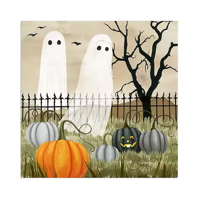Clearance Kirklands Home Haunting the Pumpkin Patch Canvas Art Print
