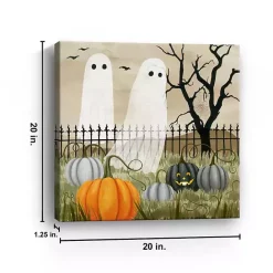 Clearance Kirklands Home Haunting the Pumpkin Patch Canvas Art Print