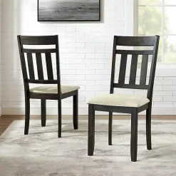 New Kirklands Home Hayden Dining Chairs, Set of 2 White