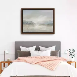 Sale Kirklands Home Hazy Horizon Framed Canvas Art Print