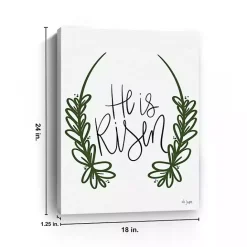 Sale Kirklands Home He is Risen Canvas Art Print