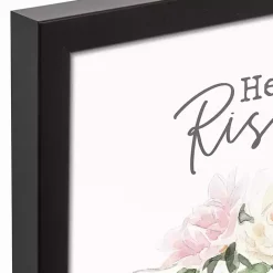 Discount Kirklands Home He is Risen Lamb Framed Canvas Art Print
