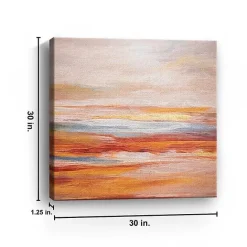 New Kirklands Home Heart of the Sun Canvas Art Print