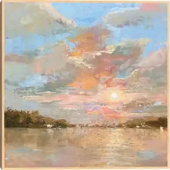 Clearance Kirklands Home Heavenly Glow Framed Canvas Art Print