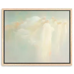 Outlet Kirklands Home Heavenly Messengers Framed Canvas Art Print, 26x32 Multi