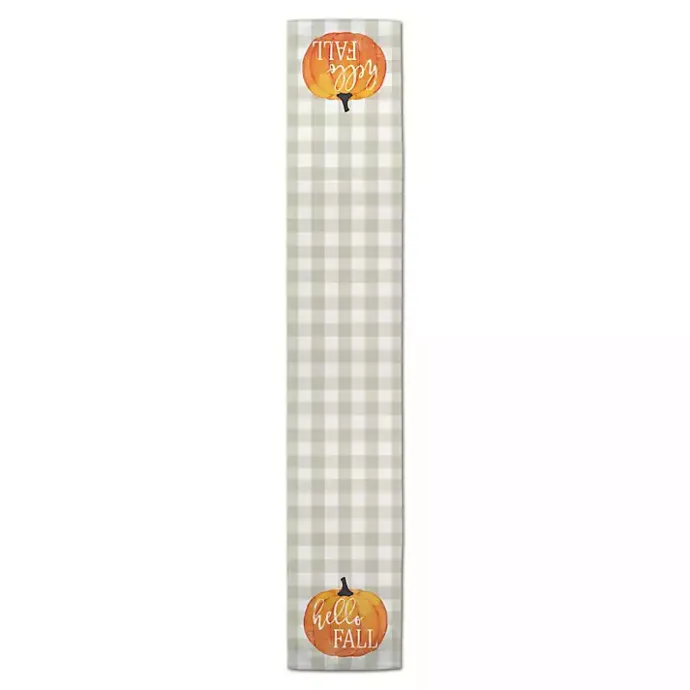 Sale Kirklands Home Hello Fall Buffalo Check Table Runner