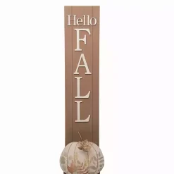 Sale Kirklands Home Hello Fall Pumpkin Porch Board