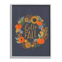 Sale Kirklands Home Hello Fall Sunflower Framed Giclee Art Print