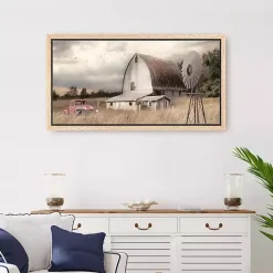 Sale Kirklands Home Henderson Bay Farm Framed Canvas Art Print