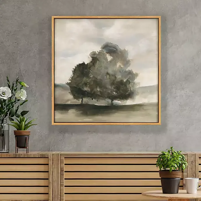 Kirklands Home Hidden Framed Canvas Art Print Green