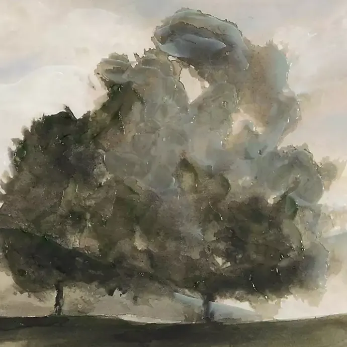 Kirklands Home Hidden Framed Canvas Art Print Green