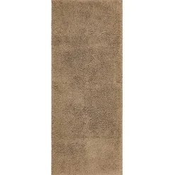 Discount Kirklands Home High Pile Taupe Cotton Non-Skid Classic Bath Mat Tan