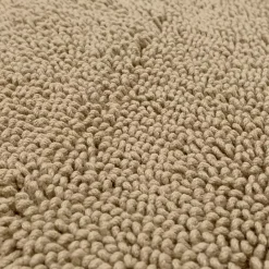 Discount Kirklands Home High Pile Taupe Cotton Non-Skid Classic Bath Mat Tan