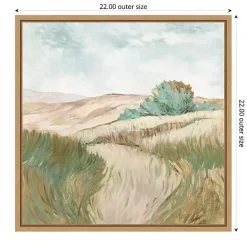 Sale Kirklands Home High Season Framed Canvas Art Print