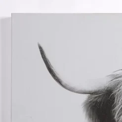 Discount Kirklands Home Highland in the Wild Canvas Art Print Gray