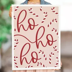 Sale Kirklands Home Ho Ho Ho Candy Canes Wall Plaque