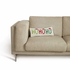 Outlet Kirklands Home Ho Ho Ho Santa Hats Wool Pillow