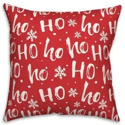 Best Kirklands Home Ho Ho Ho Snowflake Throw Pillow
