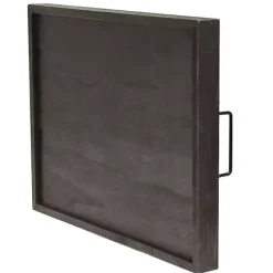 Hot Kirklands Home Hocus Pocus Wood Tray Black