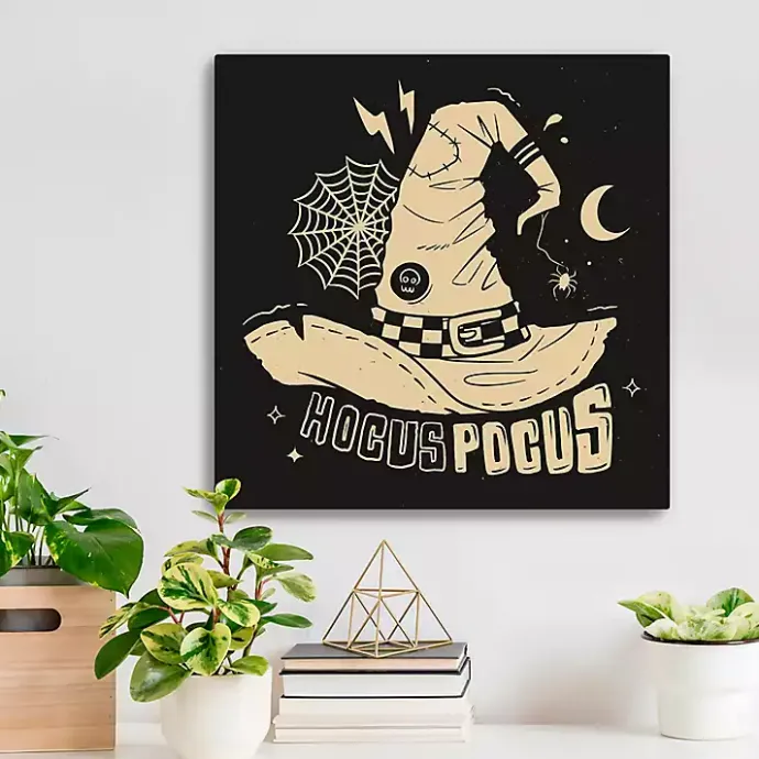 New Kirklands Home Hocus Pocus Witchy Canvas Art Print