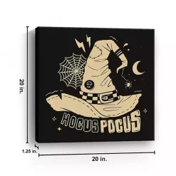 New Kirklands Home Hocus Pocus Witchy Canvas Art Print