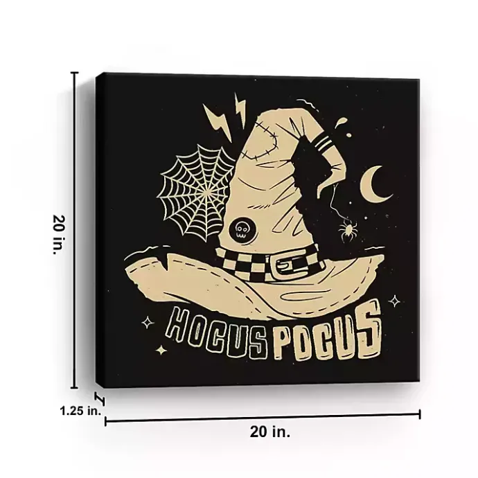 New Kirklands Home Hocus Pocus Witchy Canvas Art Print