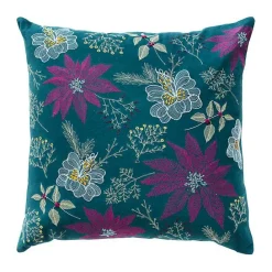 Kirklands Home Holiday Botanicals Christmas Throw Pillow