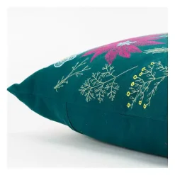 Kirklands Home Holiday Botanicals Christmas Throw Pillow