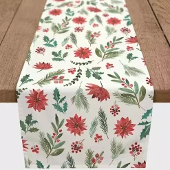 Outlet Kirklands Home Holiday Florals Table Runner, 72 in.