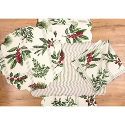 Discount Kirklands Home Holiday Greenery Table Runner