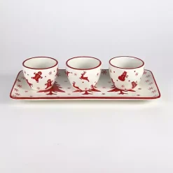 Discount Kirklands Home Holiday Patterns 4-pc. Serving Set