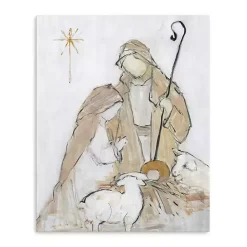 Best Kirklands Home Holy Night Family Canvas Art Print