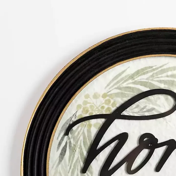 Kirklands Home Home Botanical Framed Wall Plaque