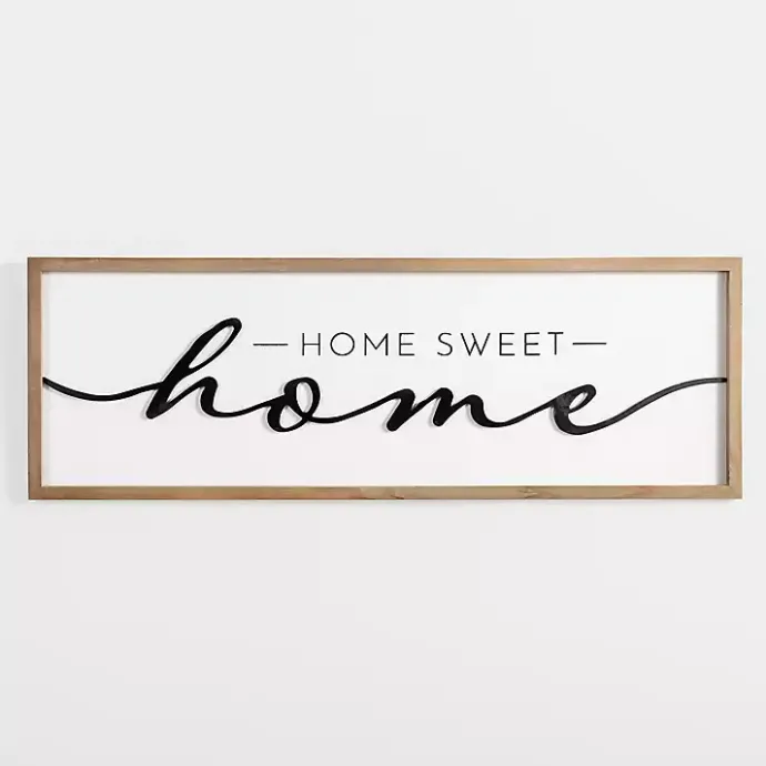 Sale Kirklands Home Home Sweet Home Framed Wall Plaque