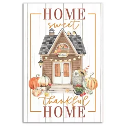 Sale Kirklands Home Home Sweet Thankful Home Canvas Art Print