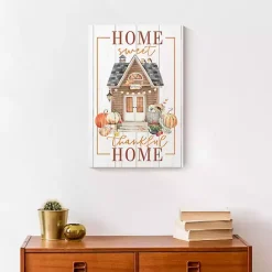 Sale Kirklands Home Home Sweet Thankful Home Canvas Art Print