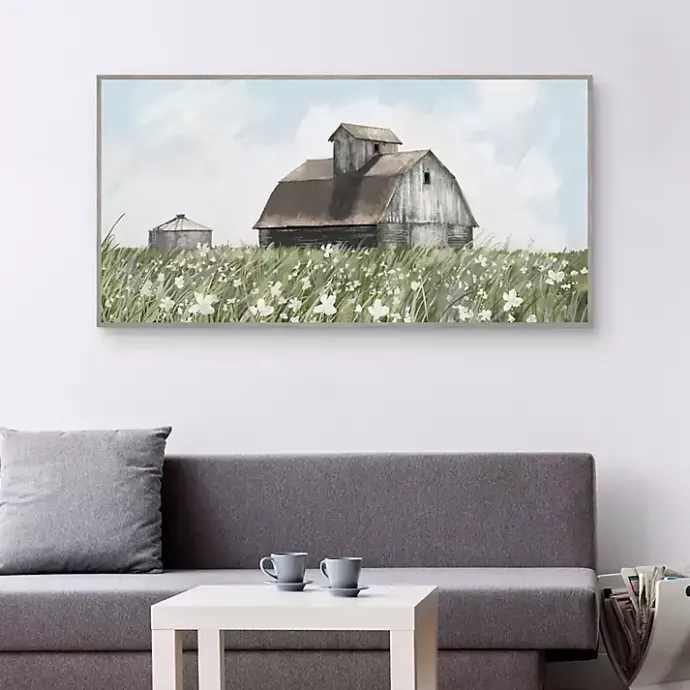Outlet Kirklands Home Homestead Framed Canvas Art Print