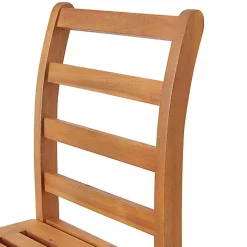 Hot Kirklands Home Honey Acacia Wood Bar Height 3-pc. Bistro Set Tan