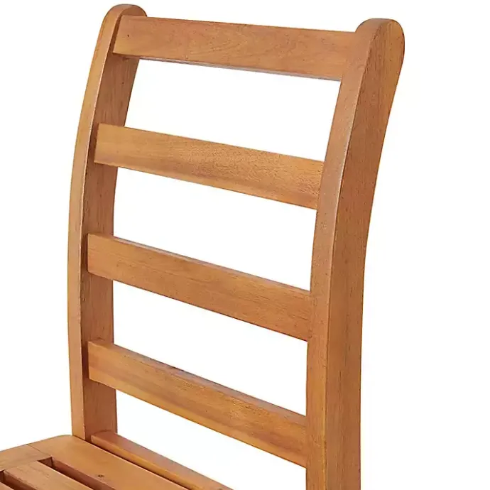 Hot Kirklands Home Honey Acacia Wood Bar Height 3-pc. Bistro Set Tan